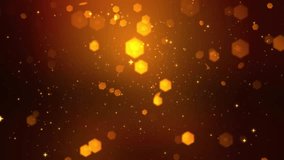 Abstract Bokeh Lights Animation with Seamless Loop
