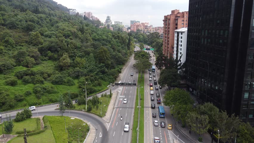 Bogotá, Colombia, Carrera 7 Sur, Calle 100, Tráfico