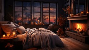 
Cozy Bedroom on a Rainy Night.
Enjoy this calming and relaxing rain sound on a gentle night rain in this cozy and rainy bedroom ambiance for sleeping or relaxing - Powered by Shutterstock - Get 15% off with code: PIKWIZARD15
