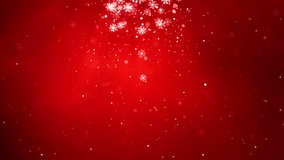 Christmas abstract snowflakes Particles Falling glitter animation. Merry Christmas winter and Happy New Year festival background. - Powered by Shutterstock - Get 15% off with code: PIKWIZARD15