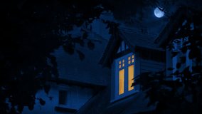 Lightning Wakes Someone In House On Stormy Night - Powered by Shutterstock - Get 15% off with code: PIKWIZARD15