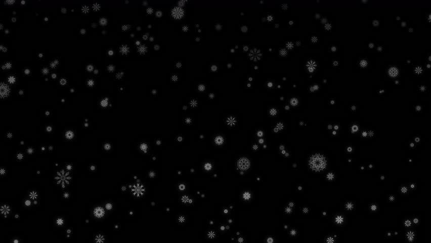 PNG Alpha. Looping Fairy tale Snowflakes Merry Christmas celebration card template.Abstract Snow is falling down.Beautiful snowflakes fallind animation in Alpha Matte.Winter snow storm.Type 2 Royalty-Free Stock Footage #1107937745
