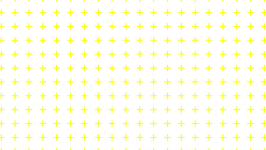 Animated yellow color rotating plus sign pattern background	 Royalty-Free Stock Footage #1107944721