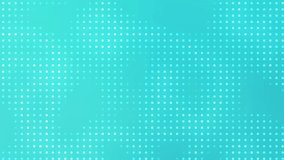 abstract cyan halftone animated background 