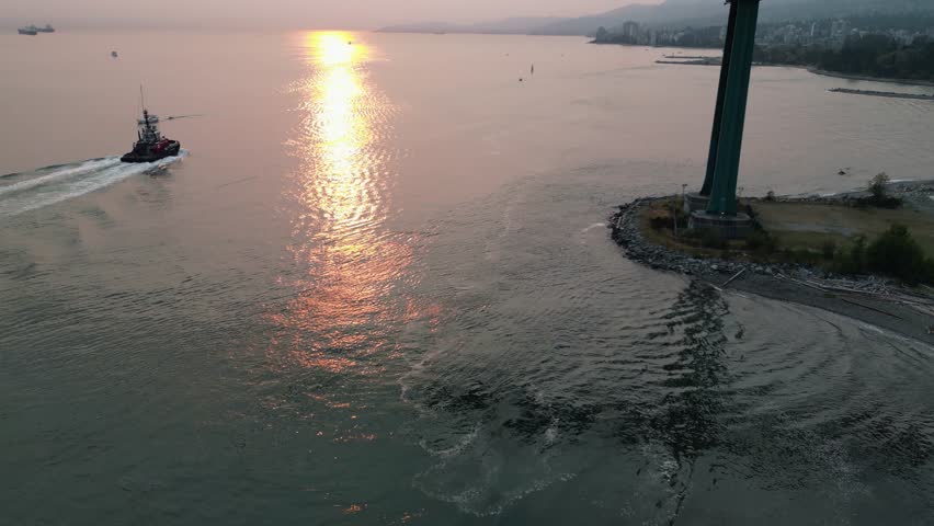 Rising over Vancouver