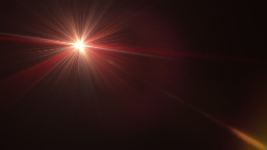 Seamless loop explosion lights Optical Lens Flare Effect