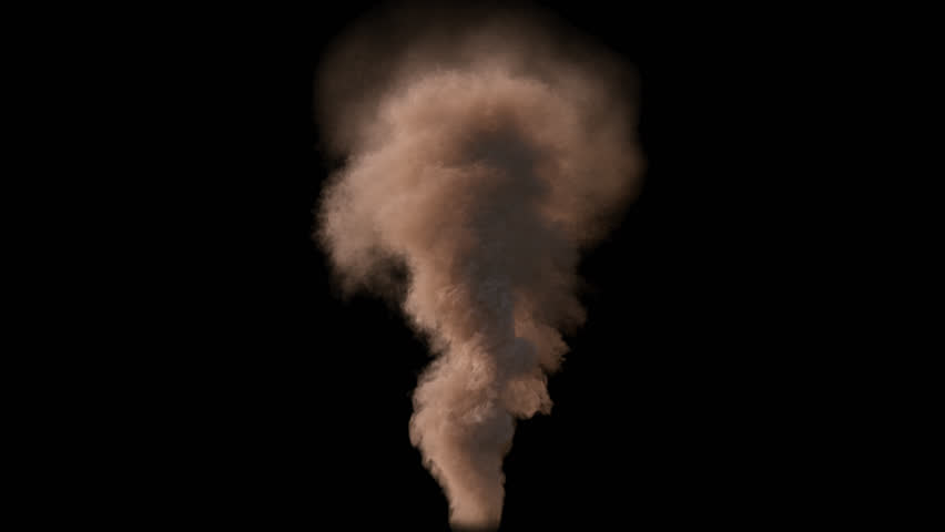 Sand Tornado. Production Quality Seamless Loop with Alpha channel in 4k resolution, ProRes 4444 codec, 25 FPS.