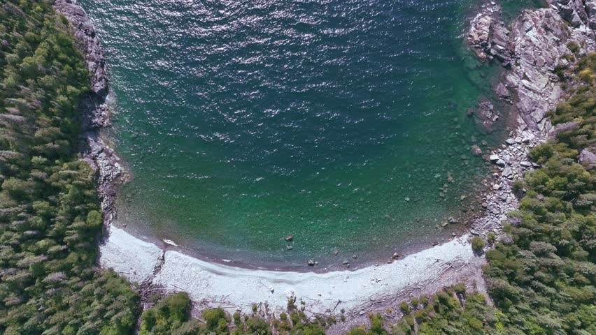 Aerial Of Lake Superior - Noisy Bay - Northern Ontario Canada
