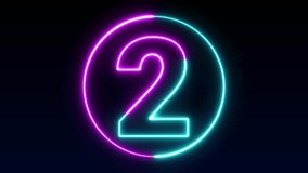 number neon number display animation 12345678910 neon style animation neon number - Powered by Shutterstock - Get 15% off with code: PIKWIZARD15