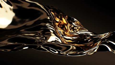 Metallic liquid abstract 4K ultra HD wallpaper