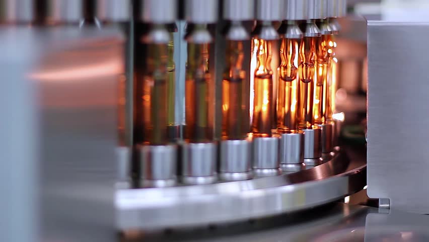 Pharmaceutical Automatic Inspection Machine For Ampoules and Vials. Inspects Ampoules for Particulates in Liquid and Container Defects. Pharmaceutical Manufacturing Machine. Pharmaceutical industry. Royalty-Free Stock Footage #1108073261