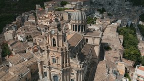 Explore the enchanting charm of Ragusa Ibla, Sicily's historic gem, from an aerial perspective. This drone video unveils the intricate streets, architectural wonders, and timeless allure of the city