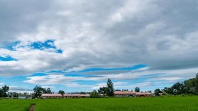Cloud Mobile Delay Video
Clouds moving over the countryside surrounded by rice fields