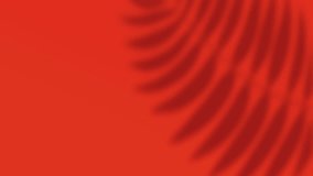 Animation of multiple hello text with shadow of leaves on red background. Hologram, digitally generated, greeting and welcome concept. - Powered by Shutterstock - Get 15% off with code: PIKWIZARD15