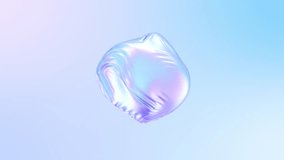 Biomorphic shape holographic iridescent foil texture becomes David's head sculpture. Metamorphosis from abstract form to bust of David by Michelangelo. Creative artistic transformation.Modern art - Powered by Shutterstock - Get 15% off with code: PIKWIZARD15