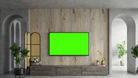 graphic elements on green screenHD resolution