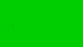 Green screen abstract HD resolution