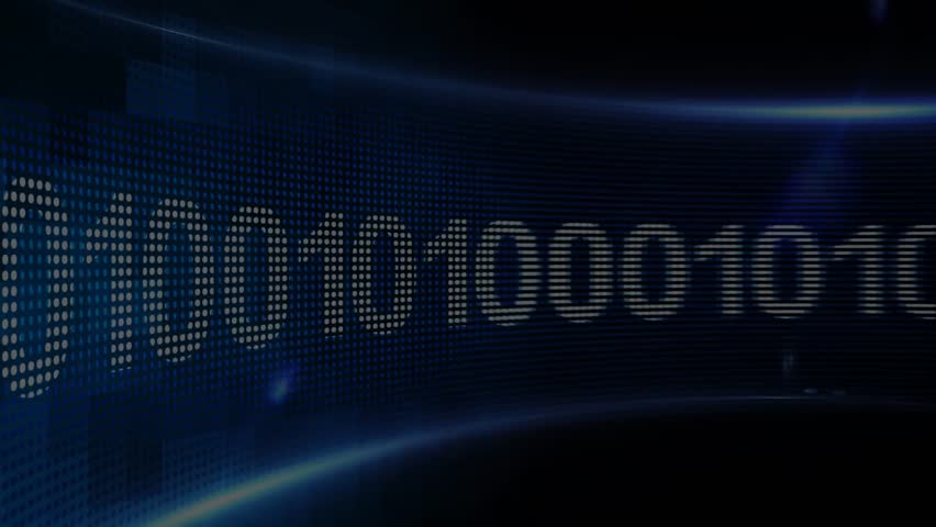 animation of robot hand touching the globe on binary system blue background - Powered by Shutterstock - Get 15% off with code: PIKWIZARD15