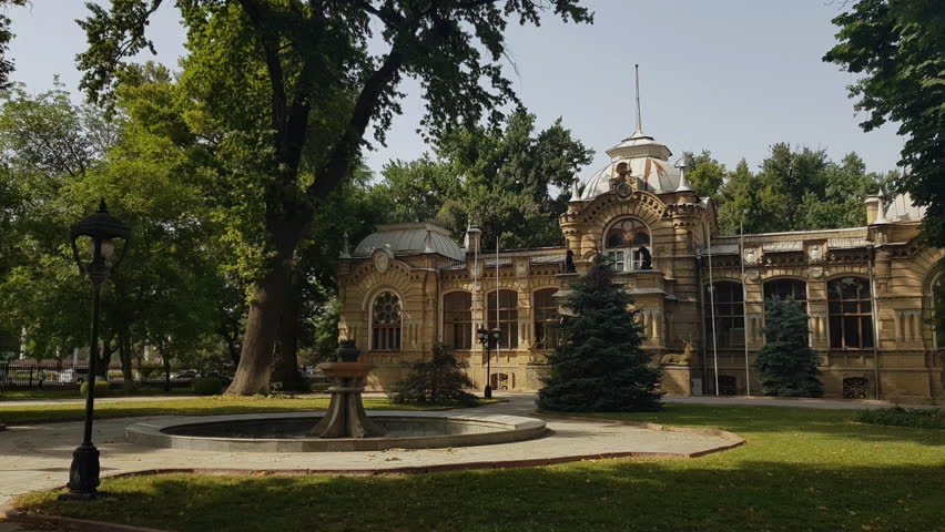 Tashkent, Uzbekistan, Palace of Grand Duke Nicholas, Former Prince of Romanovs Residence and Garden