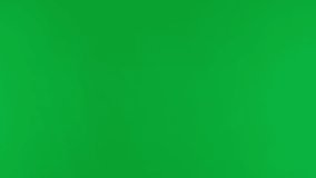 Side view of female hand on green screen chroma key background. Woman stretching out and holding empty open palm hand. Close up, 4k footage - Powered by Shutterstock - Get 15% off with code: PIKWIZARD15