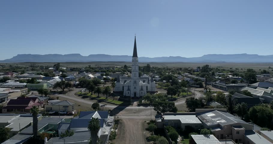 Aberdeen South Africa drone of church
