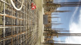 Iron grate or reinforcement on the ground at a construction site - Powered by Shutterstock - Get 15% off with code: PIKWIZARD15