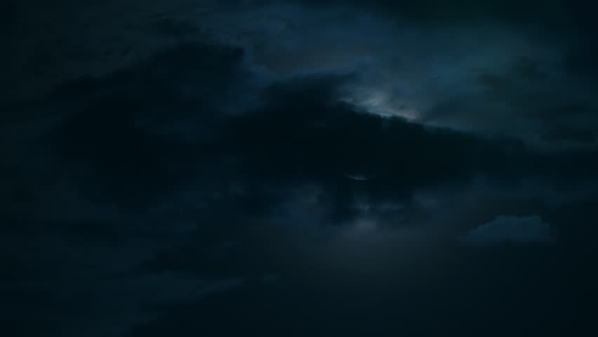 halloween night Full moon at night with cloud real time Royalty-Free Stock Footage #1108238695