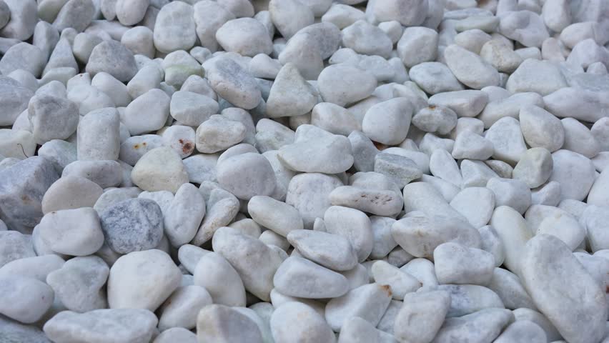 natural gray River Rock Pebbles stone Background. Royalty-Free Stock Footage #1108266477