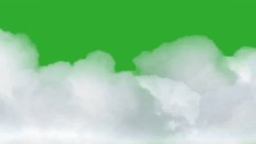 Cloud green screen, cloud isolated on green screen, ready of compositing
HD resolution chroma key.
