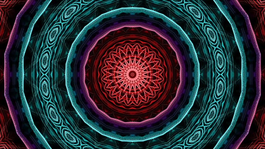 3D kaleidoscope mandala abstract background of trippy art psychedelic trance to open third eye with visuals energy chakra futuristic audiovisual vj seamless loop
 Royalty-Free Stock Footage #1108289185