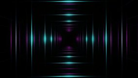 Cyan and Pink Within Net Background VJ Loop in 4K