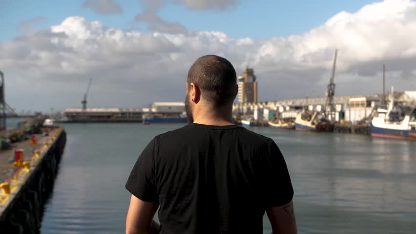 walking around VA Waterfront Cape Town