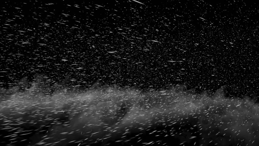 Blowing Snow, seamless loop with Alpha Channel. Production Quality footage in ProRes 4444 codec, 25 FPS. Royalty-Free Stock Footage #1108365417