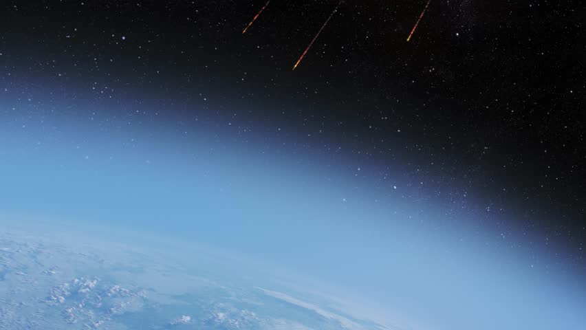 Fast blazing Meteors burning in earth atmosphere
Burning meteors falling from space to earth in fast speed with smoke trails, global threat concept, 2023

 Royalty-Free Stock Footage #1108368009