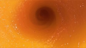 Super Slow Motion Shot of Fresh Peaches Falling into Juice Whirl - Powered by Shutterstock - Get 15% off with code: PIKWIZARD15