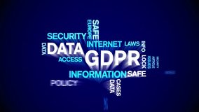4k Data GDPR Animated Tag Word Cloud,Text Design big data Animation typography seamless loop.  - Powered by Shutterstock - Get 15% off with code: PIKWIZARD15