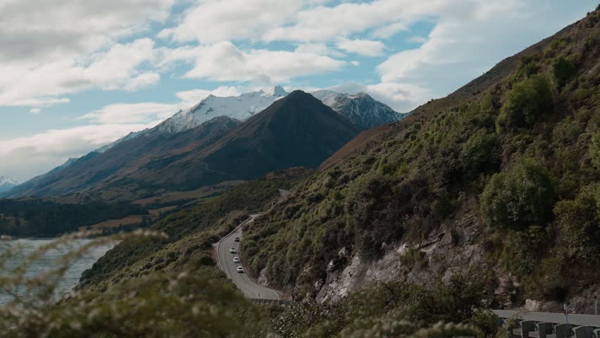 New Zealand Mountainous Natural Landscape