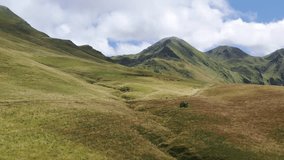 drone shooting in the Pyrenees in August 2023.