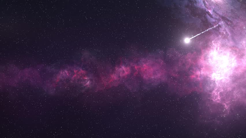 Meteor flying in space with beautiful purple pink Nebula galaxy
3d rendering meteor asteroid, Global threat concept, sci fi, 2023
 Royalty-Free Stock Footage #1108405187