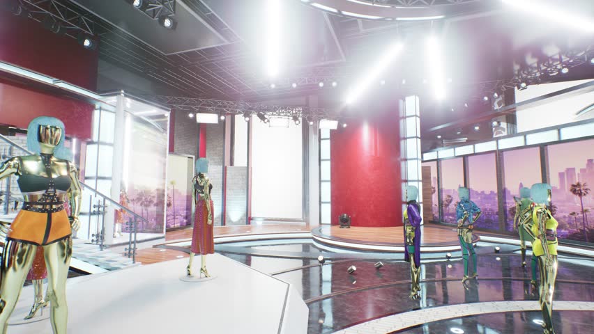 super cool fashion model studio