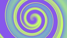Bright rainbow radial psychedelic swirl animation. Spiral shape spin motion. Glowing neon yellow light blue purple background for cover, intro, web design. Twirl wave. Groovy vortex. Colorful lollipop - Powered by Shutterstock - Get 15% off with code: PIKWIZARD15