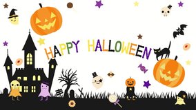 This is a Halloween animation studded with ghosts and sweets. - Powered by Shutterstock - Get 15% off with code: PIKWIZARD15