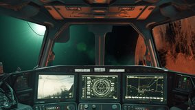 Space-time hole, interstellar travel for spaceships. Sci-fi. Exoplanets other worlds and alien civilizations. Space and nebulae - Powered by Shutterstock - Get 15% off with code: PIKWIZARD15