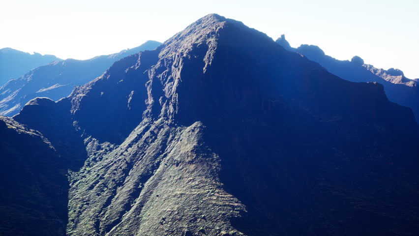 aerial Rocky Mountains Landscape panorama