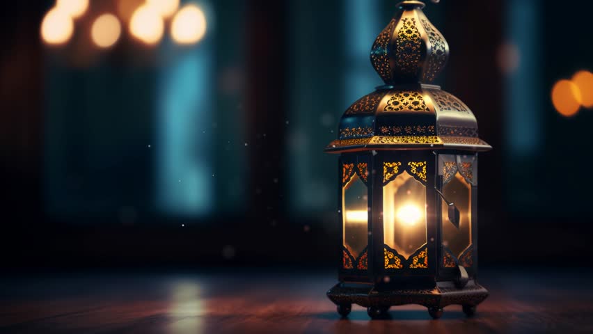 Ramadan Lantern Background Loop 4k Royalty-Free Stock Footage #1108517629