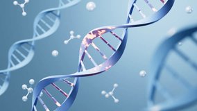 Gene mutation and molecular structure, 3d rendering. Digital drawing. - Powered by Shutterstock - Get 15% off with code: PIKWIZARD15