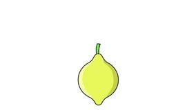 animated video of the lemon shape logo