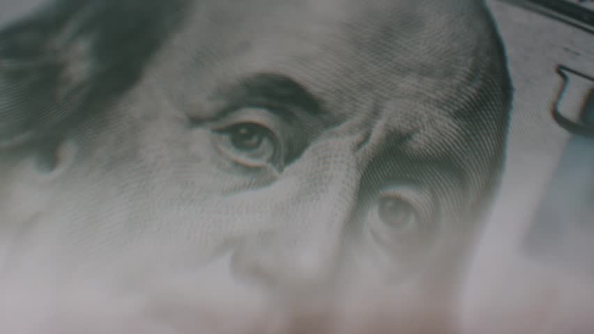 Dollar banknotes close up for investor and business investment Royalty-Free Stock Footage #1108597725