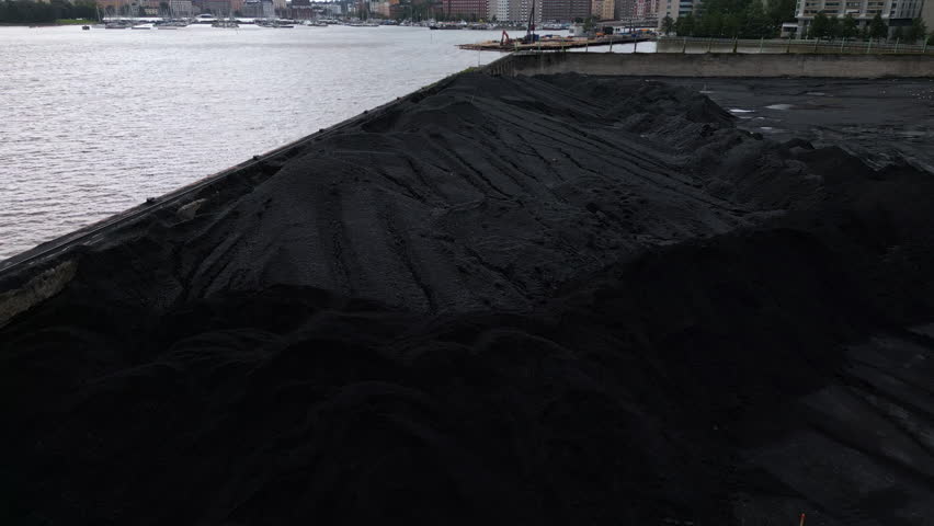 The last coals in a coal power plant