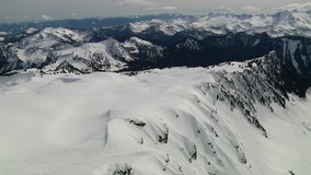 Aerial Footage of Mt Baker